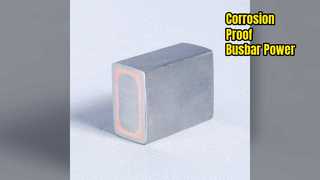 Barra colectora de cobre y titanio, potencia resistente a la corrosión