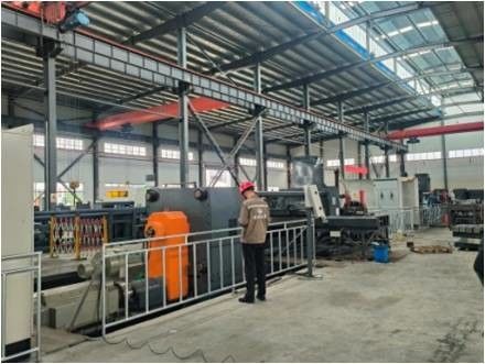 Latest company news about Comienza la producción de la nueva línea de producción de soldadura por fricción automática